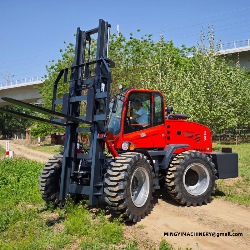 china rough terrain forklift factory supplier