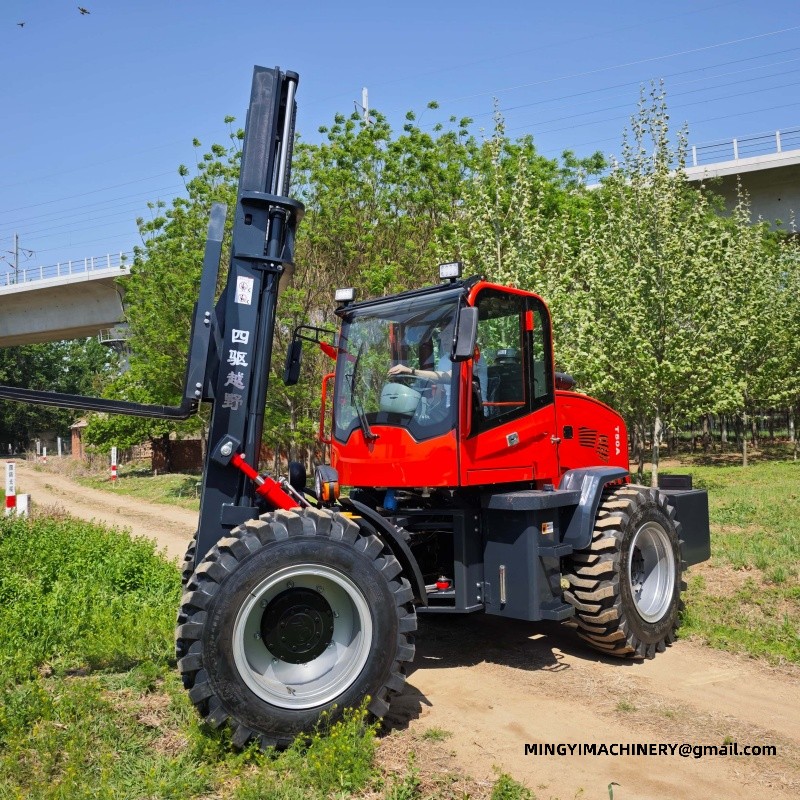 china rough terrain forklift factory supplier