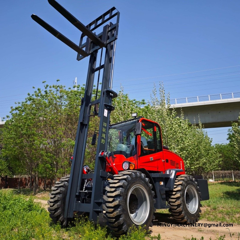 4wd forklift factory china