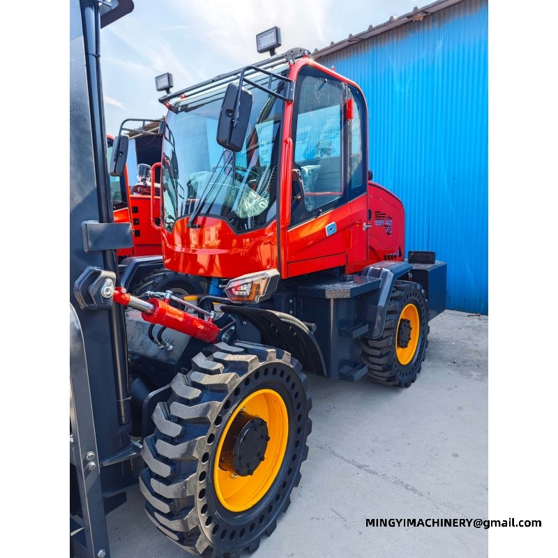 4 wheel drive forklift