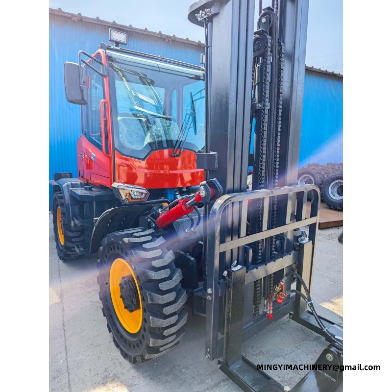 4 wheel drive forklift