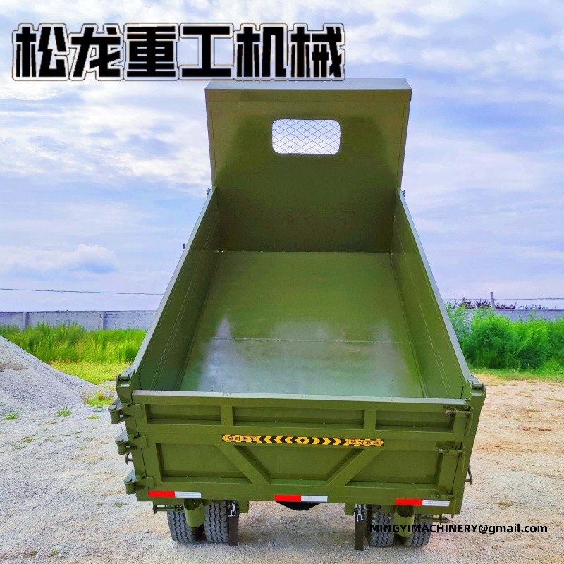 construction site dumper