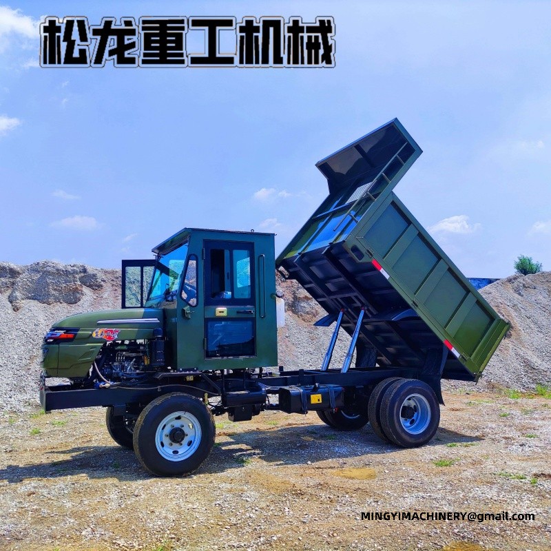construction 4x4 dumper