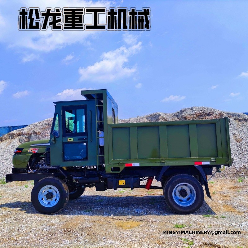 construction 4x4 dumper