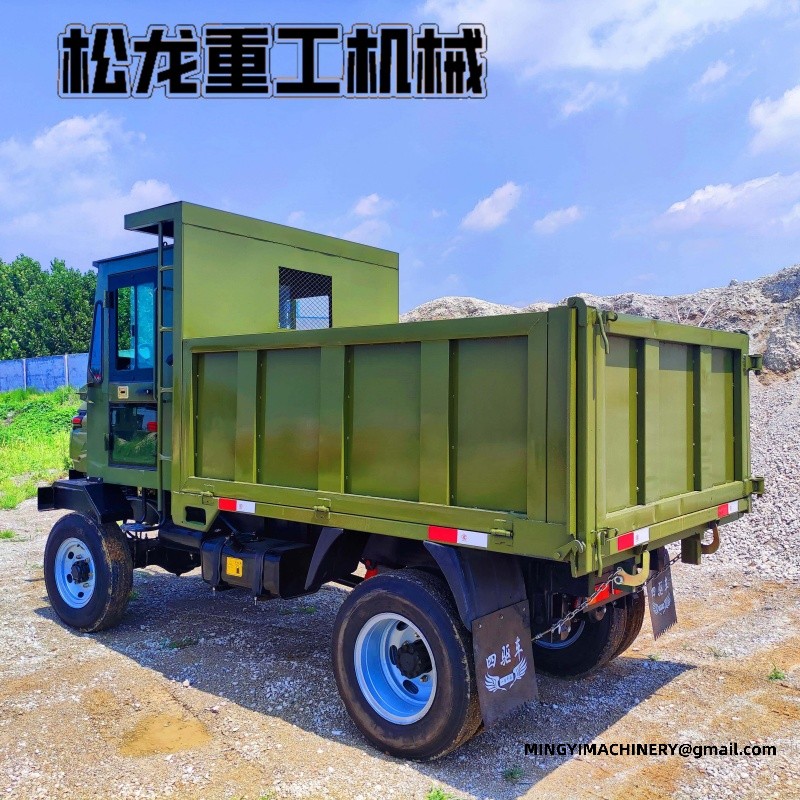 construction 4x4 dumper