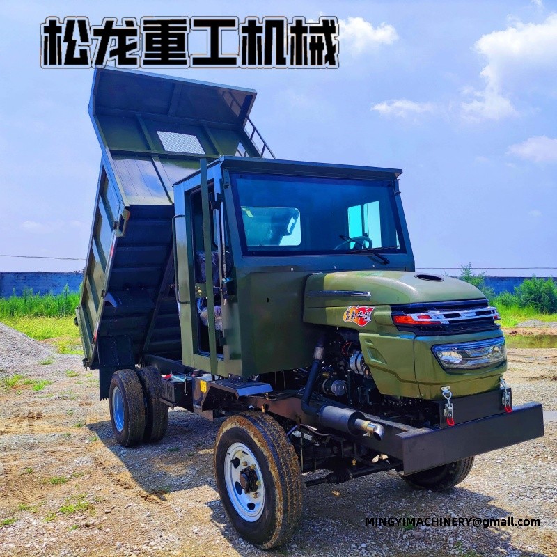 construction 4x4 dumper