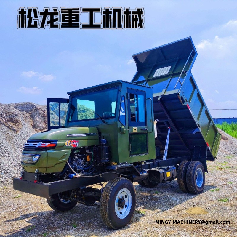 construction 4x4 dumper