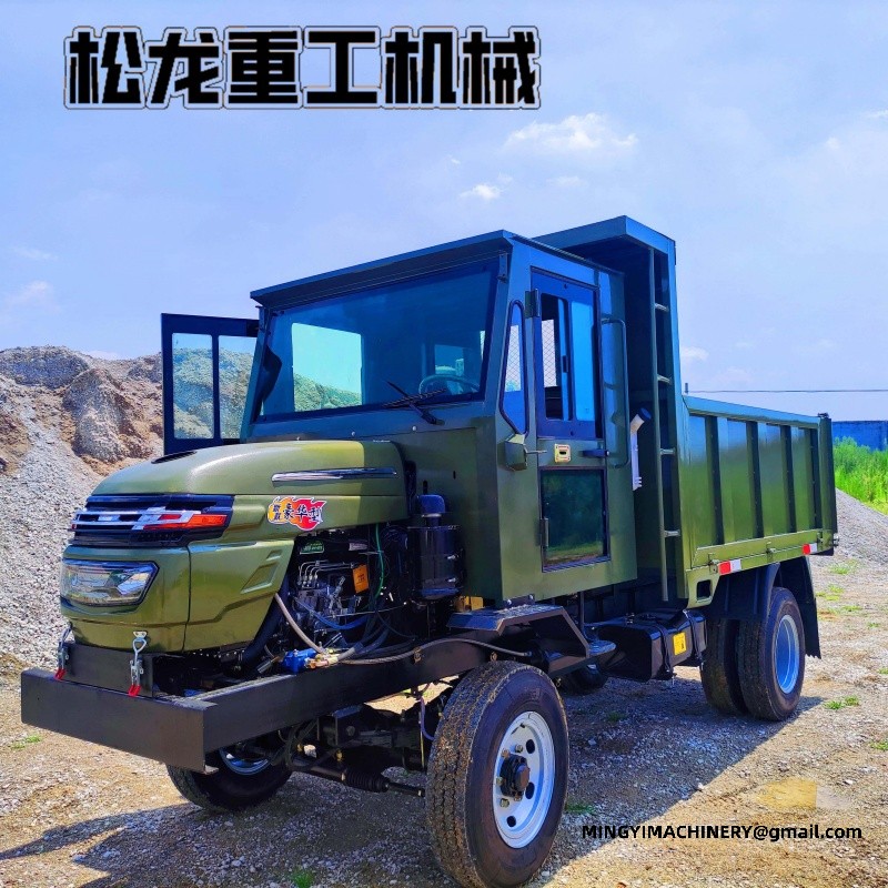 construction 4x4 dumper