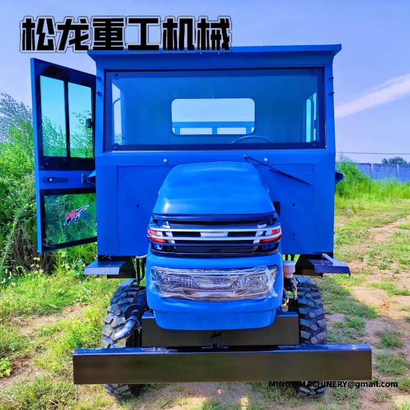 4x4 dumper with log grapple