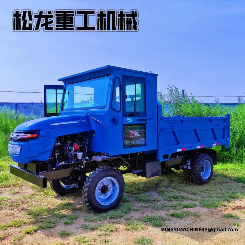4x4 dumper with log grapple