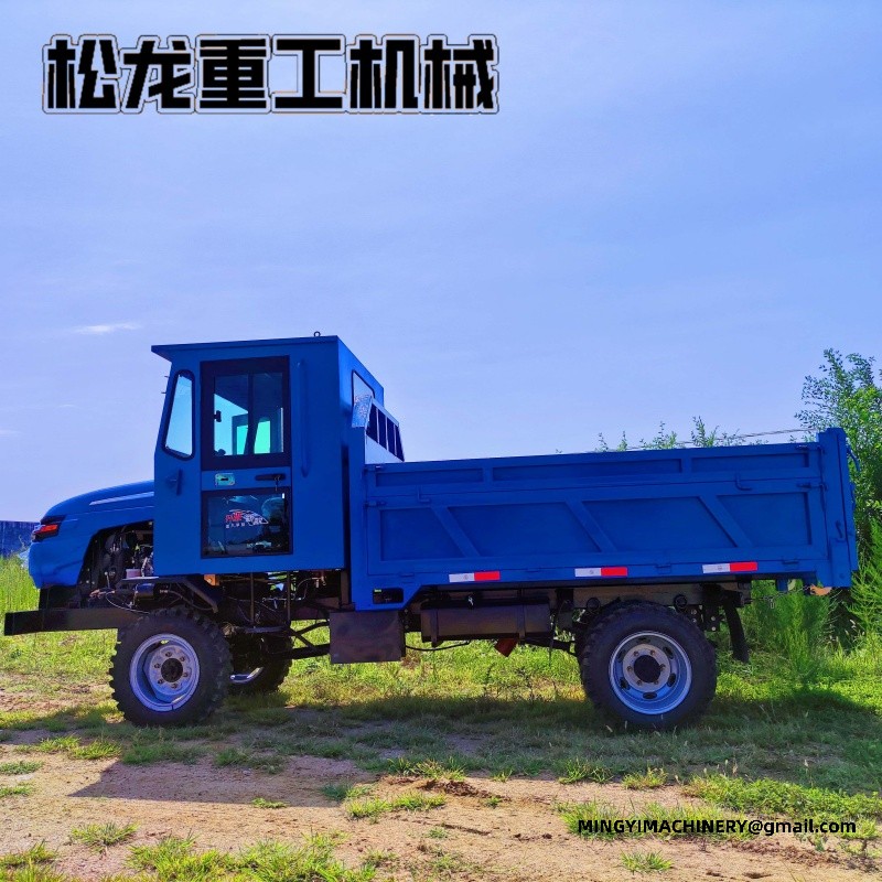 4x4 dumper with log grapple