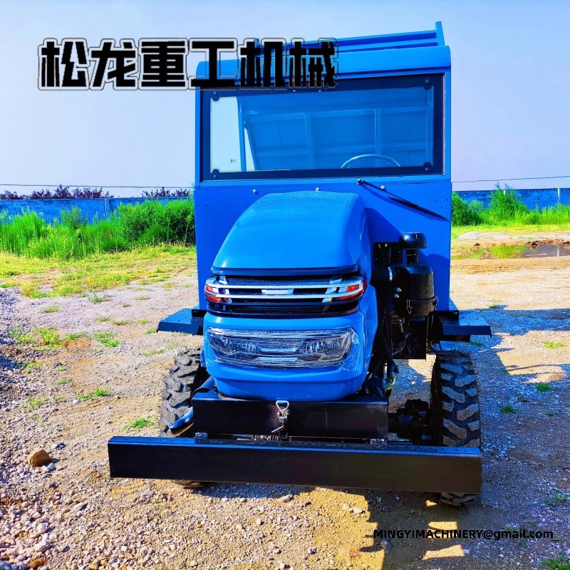 small 4WD waste dumper