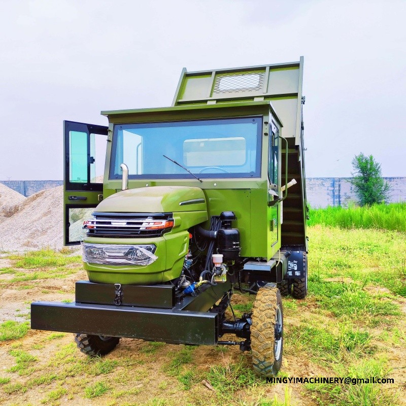 construction site dumper