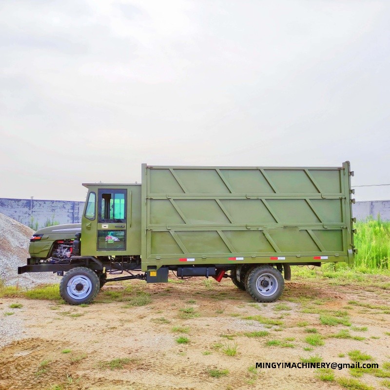 4x4 dumper with log grapple