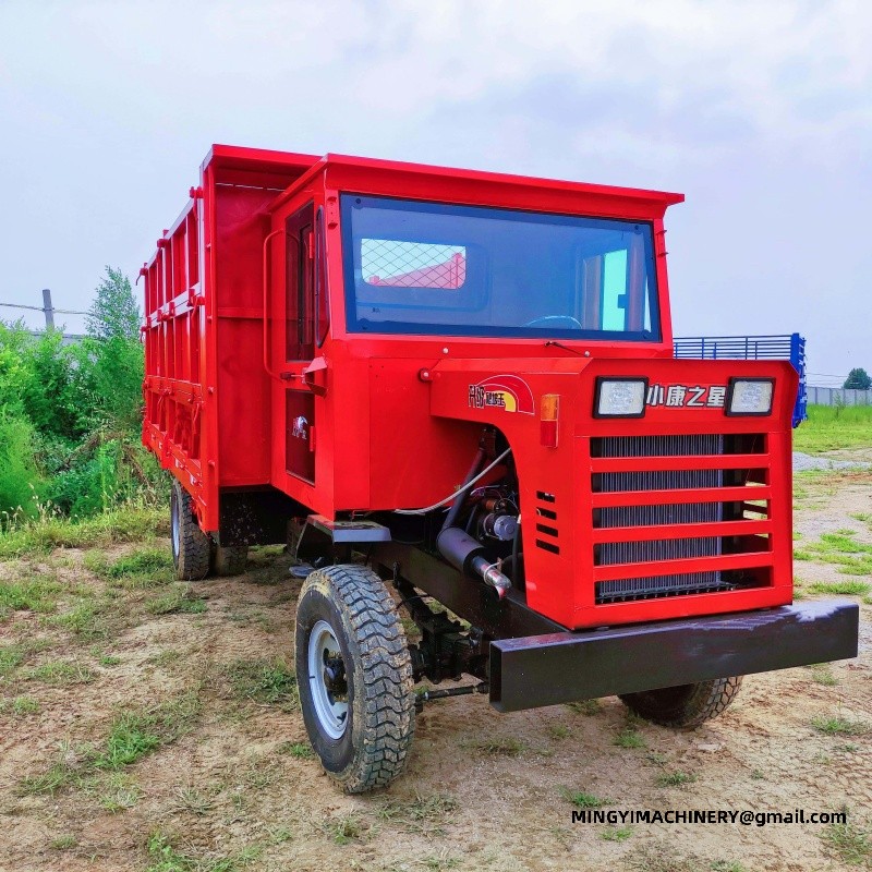 4WD trash transport vehicle