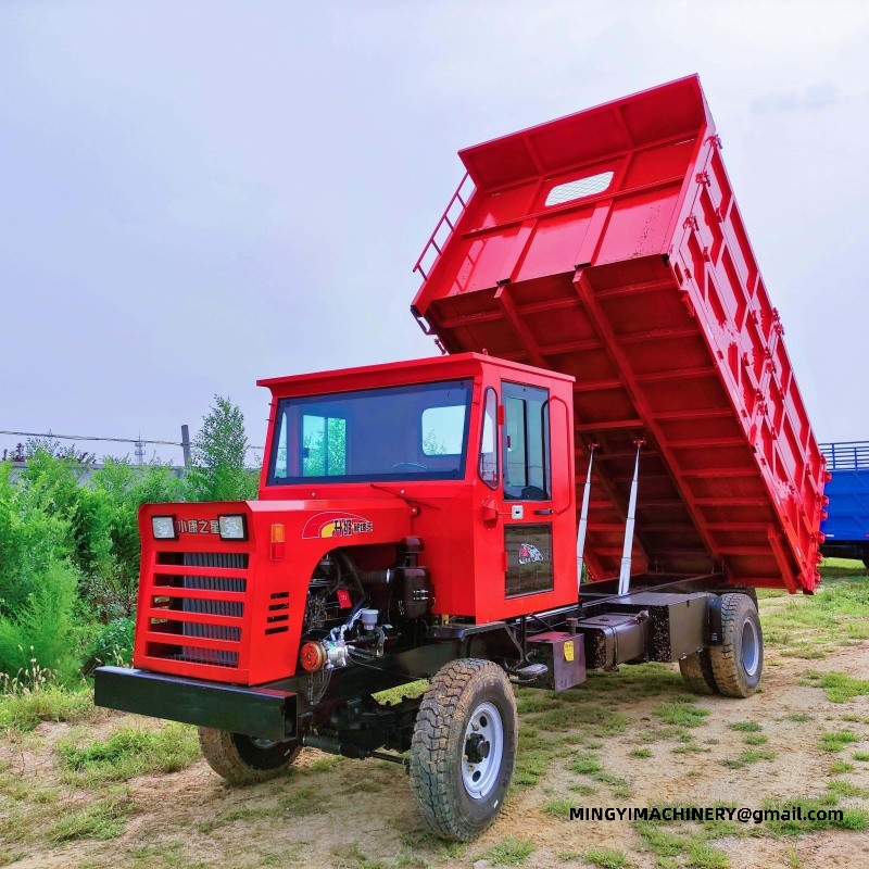 small 4WD waste dumper