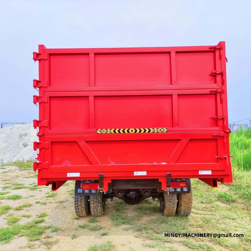 small 4WD waste dumper