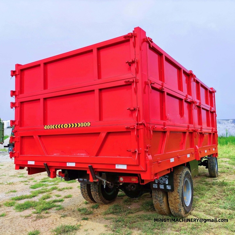 small 4WD waste dumper