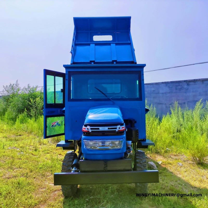 heavy load 4x4 dumper
