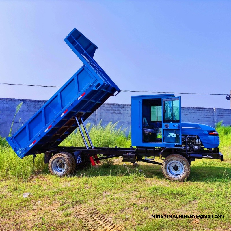 heavy load 4x4 dumper