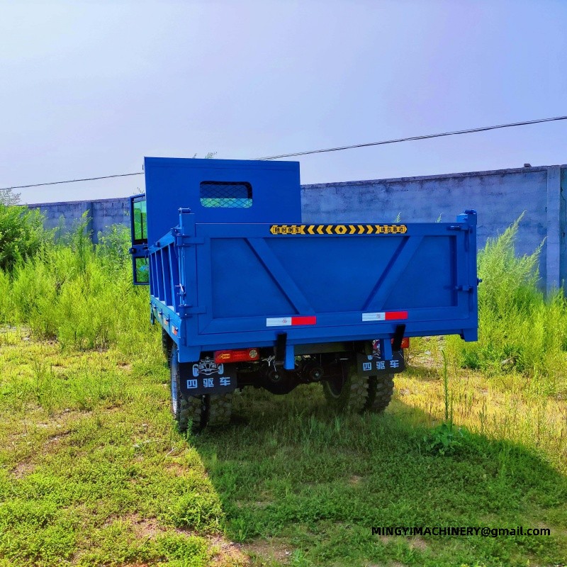 heavy load 4x4 dumper