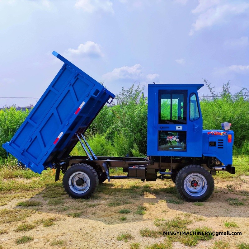 4WD construction dumper Europe