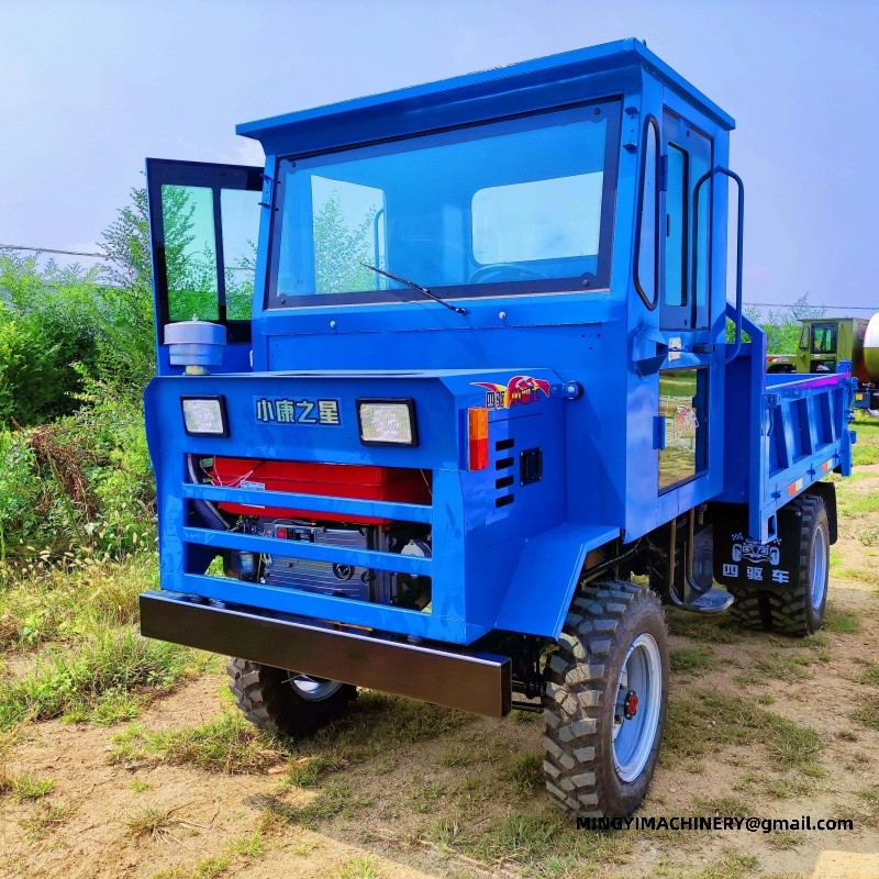 heavy duty 4WD site dumper for construction