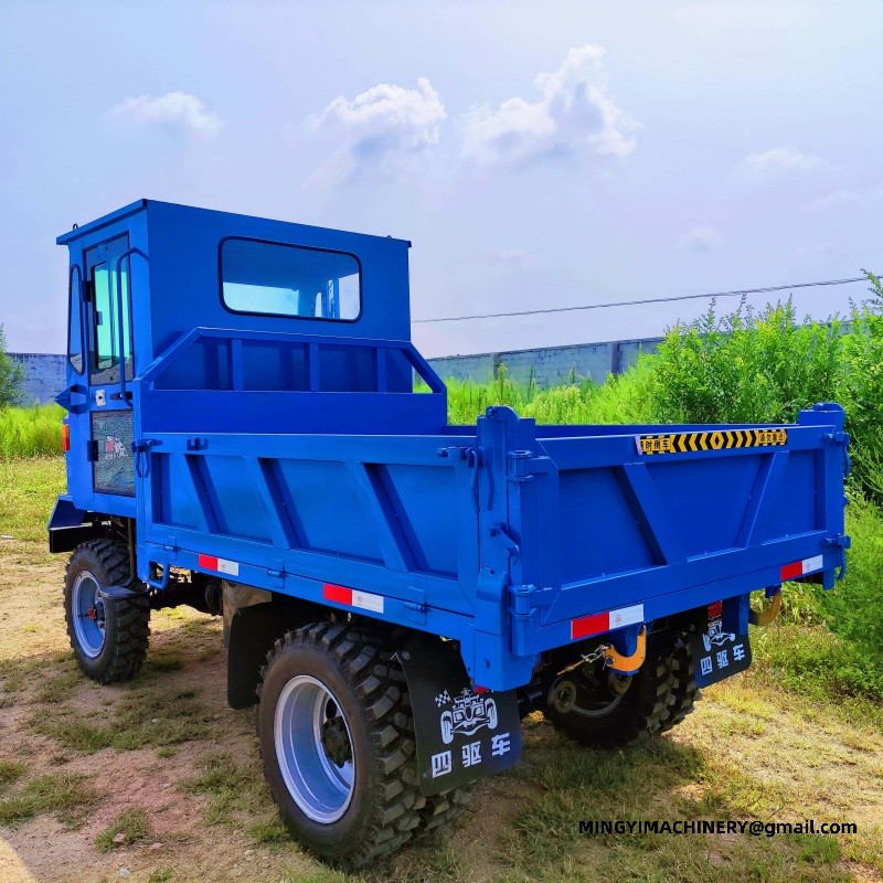 heavy duty 4WD site dumper for construction