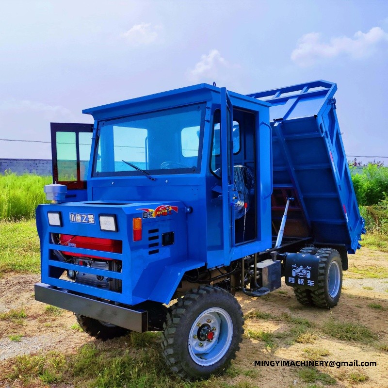 heavy duty 4WD site dumper for construction