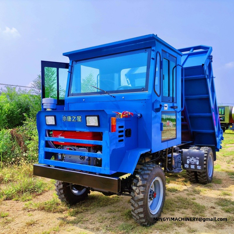 heavy duty 4WD site dumper for construction