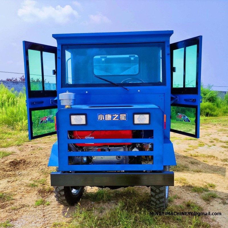 heavy duty 4WD site dumper for construction