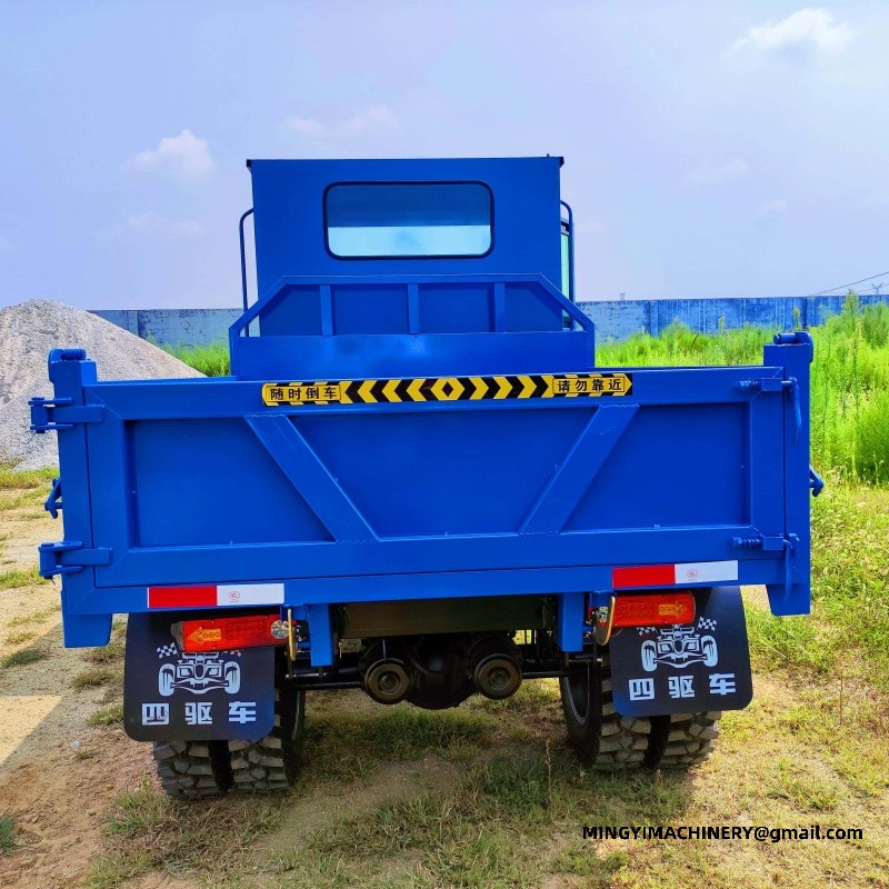 heavy duty 4WD site dumper for construction