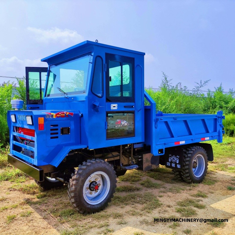 custom built all terrain dump truck
