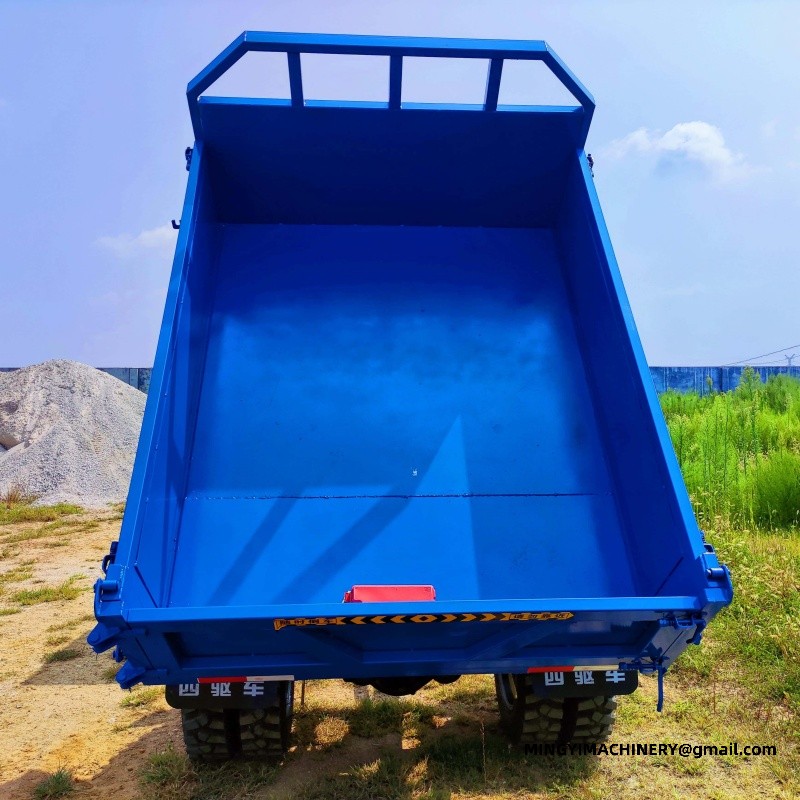 custom built all terrain dump truck