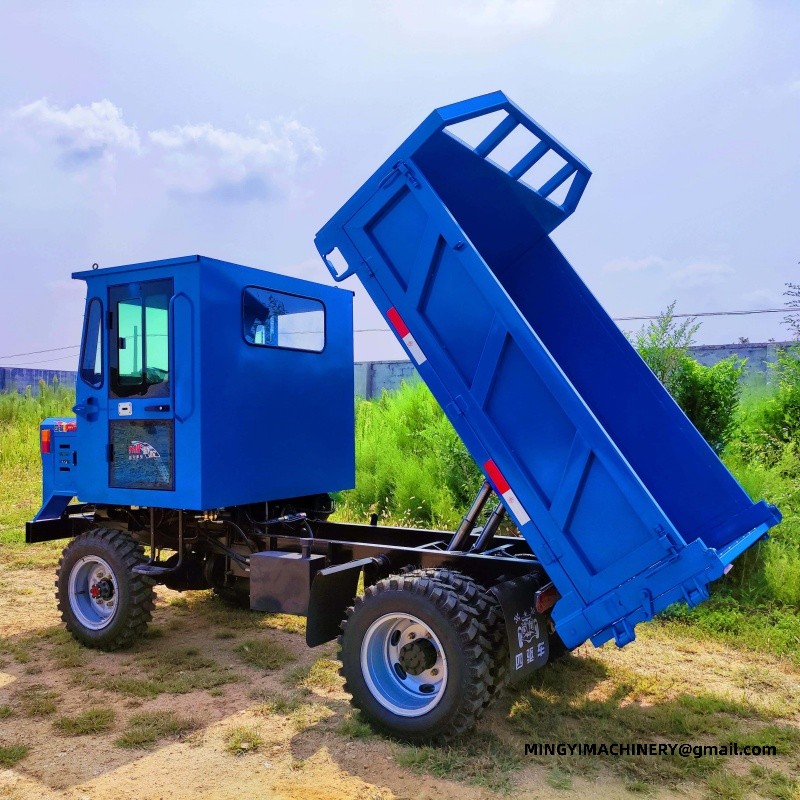 custom built all terrain dump truck