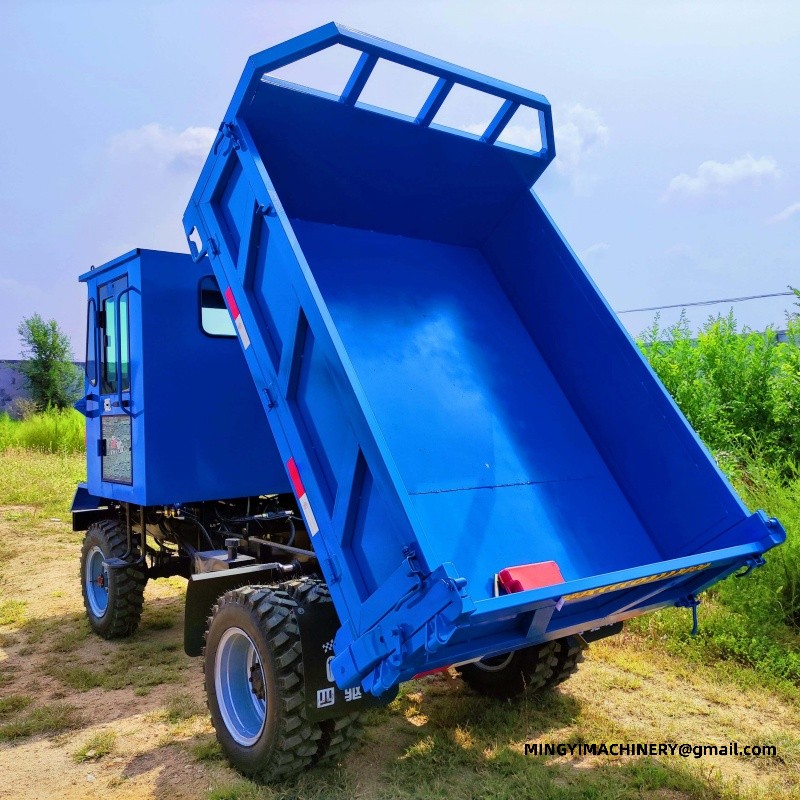 custom built all terrain dump truck
