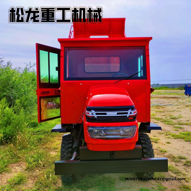 articulated dump truck on rough terrain