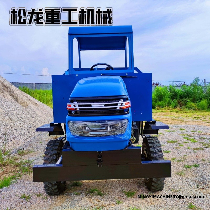 off road cargo transporter muddy road