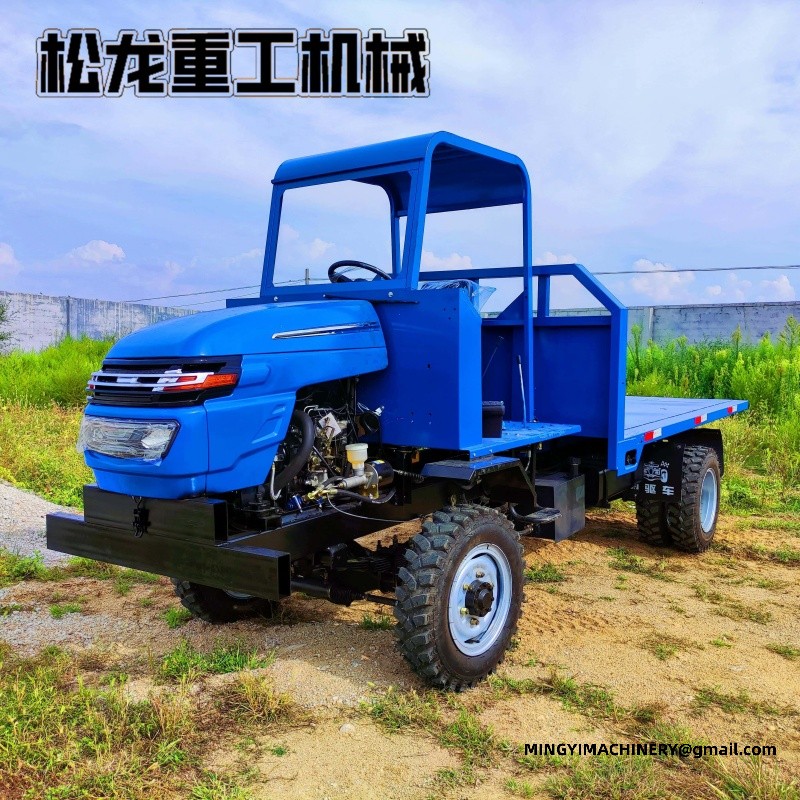 construction dumper hydraulic tipping