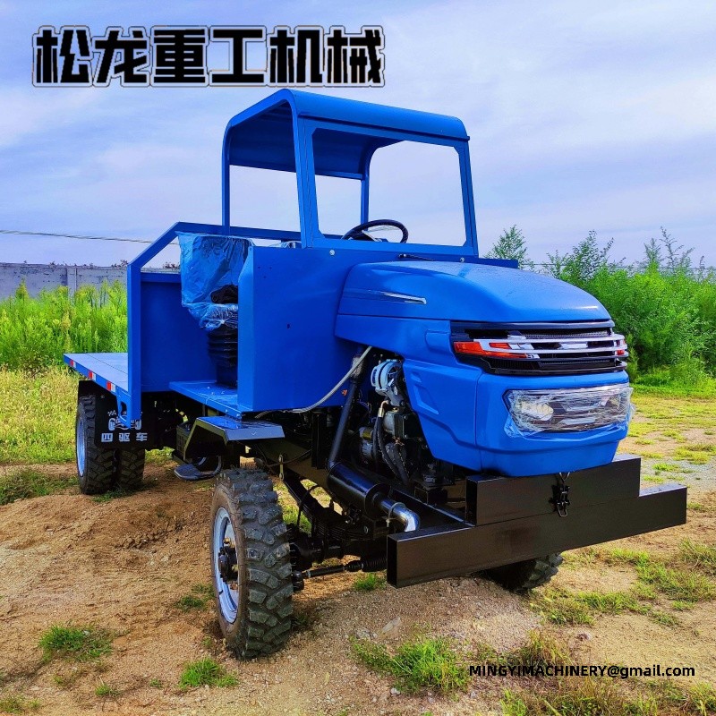 construction dumper hydraulic tipping