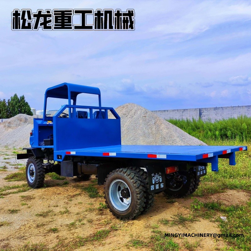 construction dumper hydraulic tipping