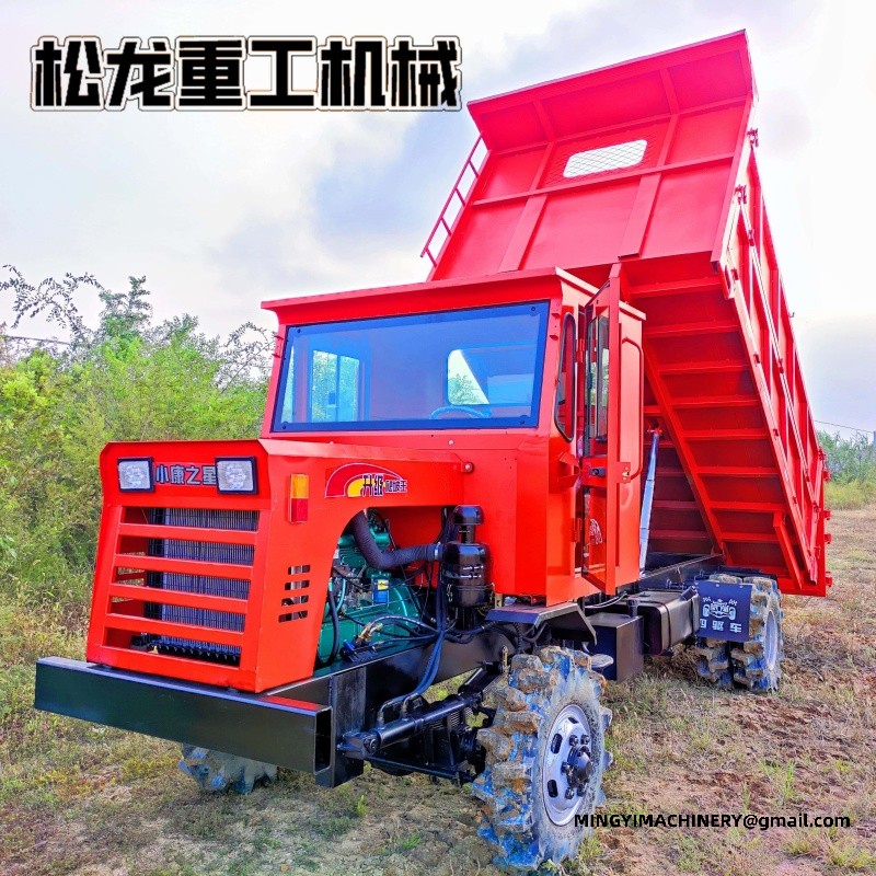 construction 4x4 dumper