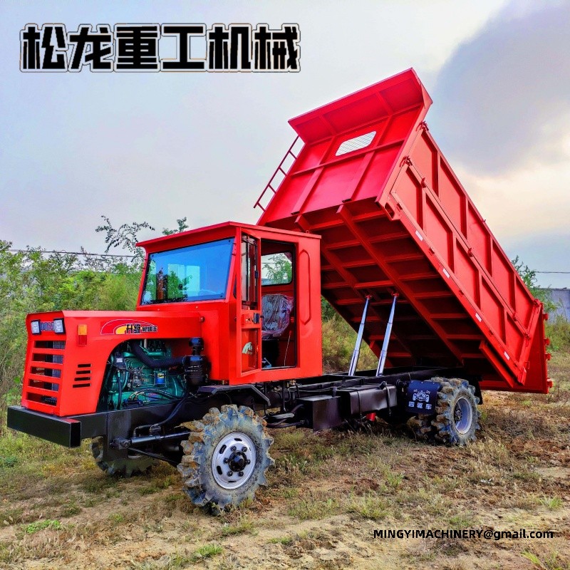 construction 4x4 dumper