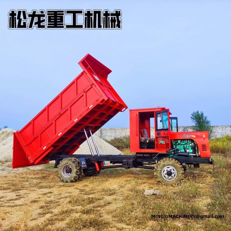 4x4 articulated dumper