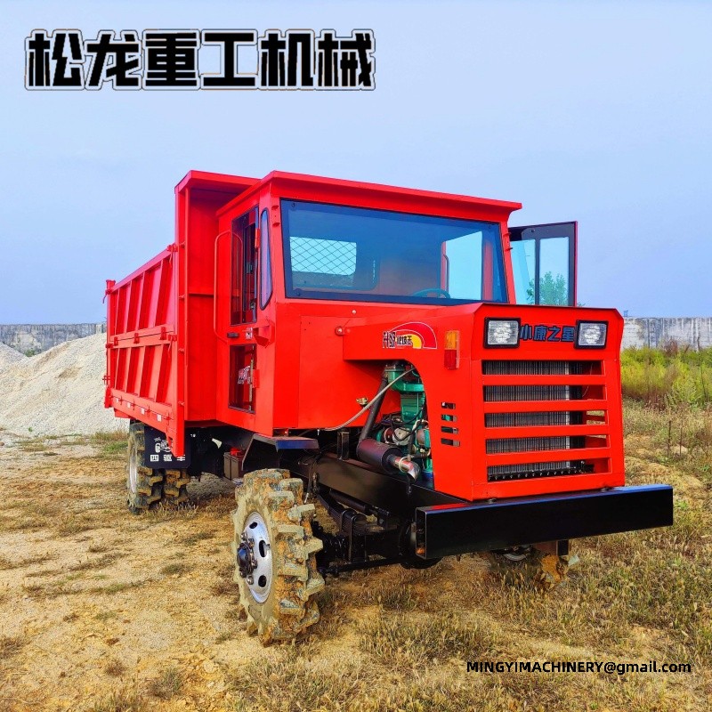 4x4 articulated dumper