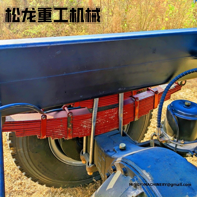 4x4 dumper with log grapple