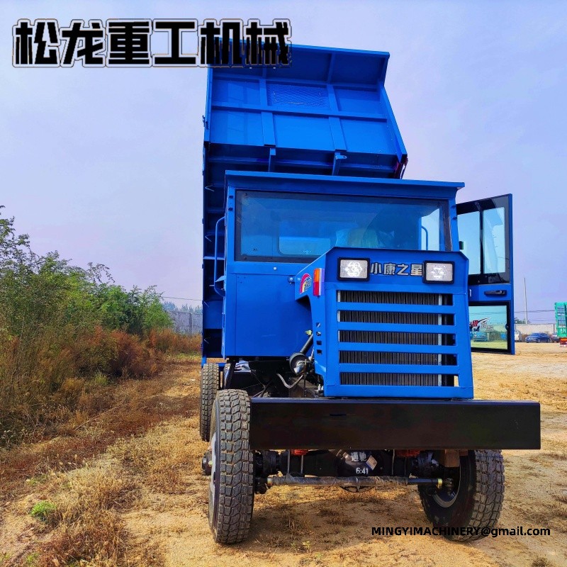 4x4 dumper with log grapple