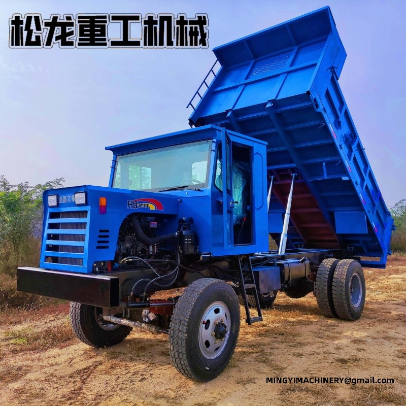 4x4 dumper with log grapple
