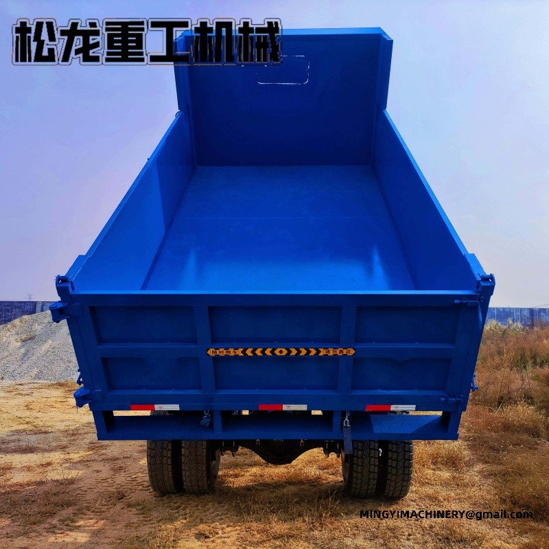 4x4 dumper with log grapple