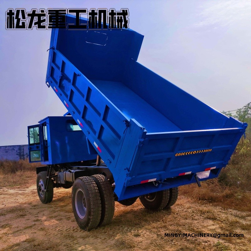 4x4 dumper with log grapple